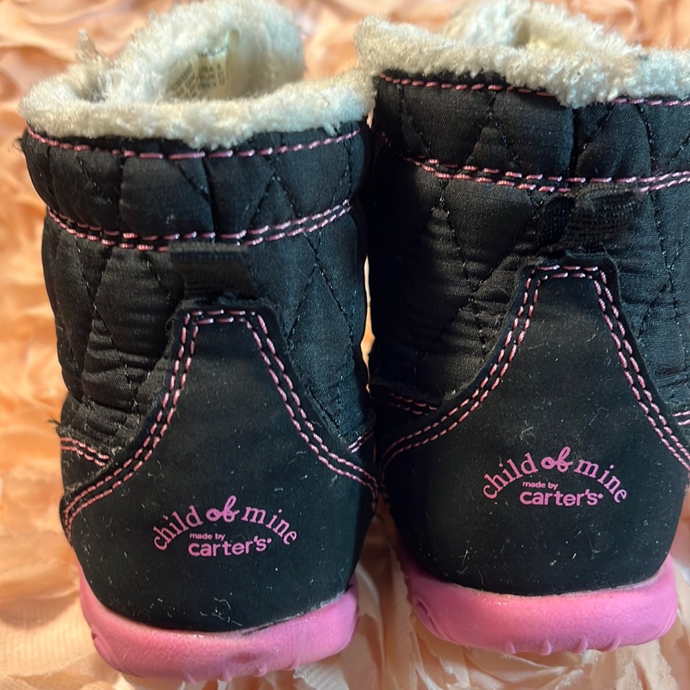 CARTER KIDS black/pink  Winter boots